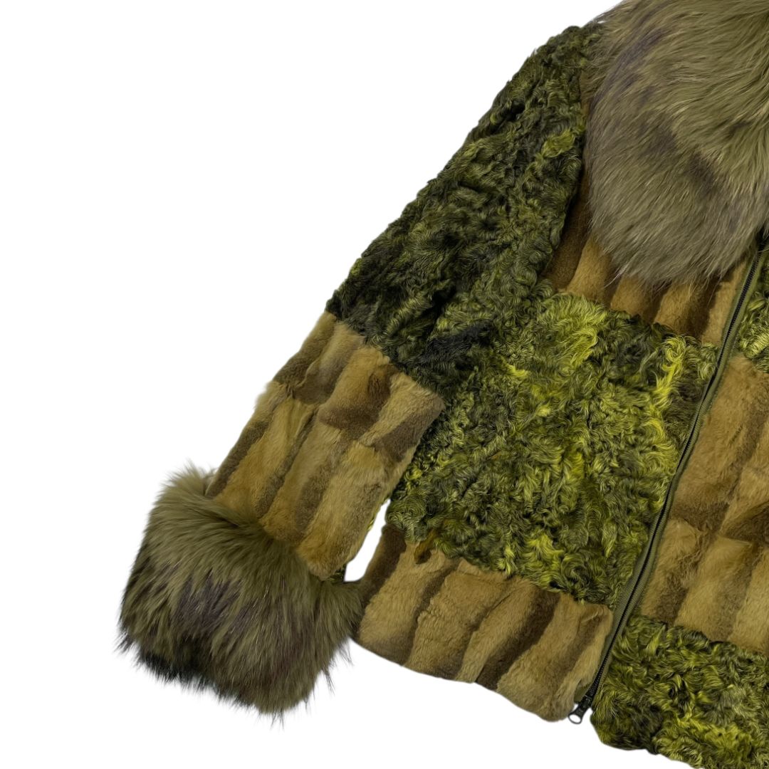 Campera  DE NICOLA  Verde Talle M