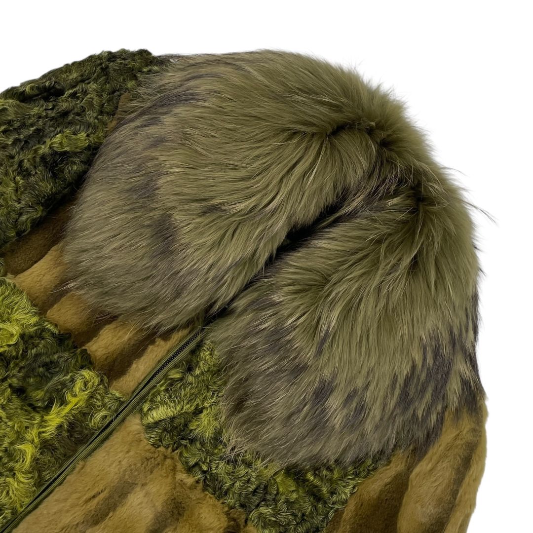Campera  DE NICOLA  Verde Talle M