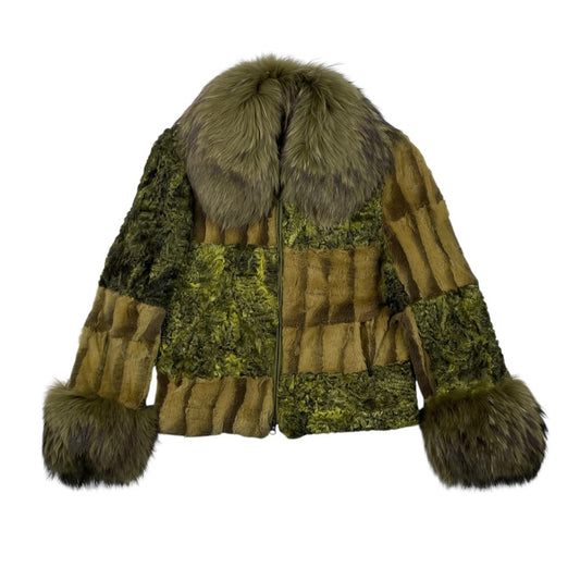 Campera  DE NICOLA  Verde Talle M