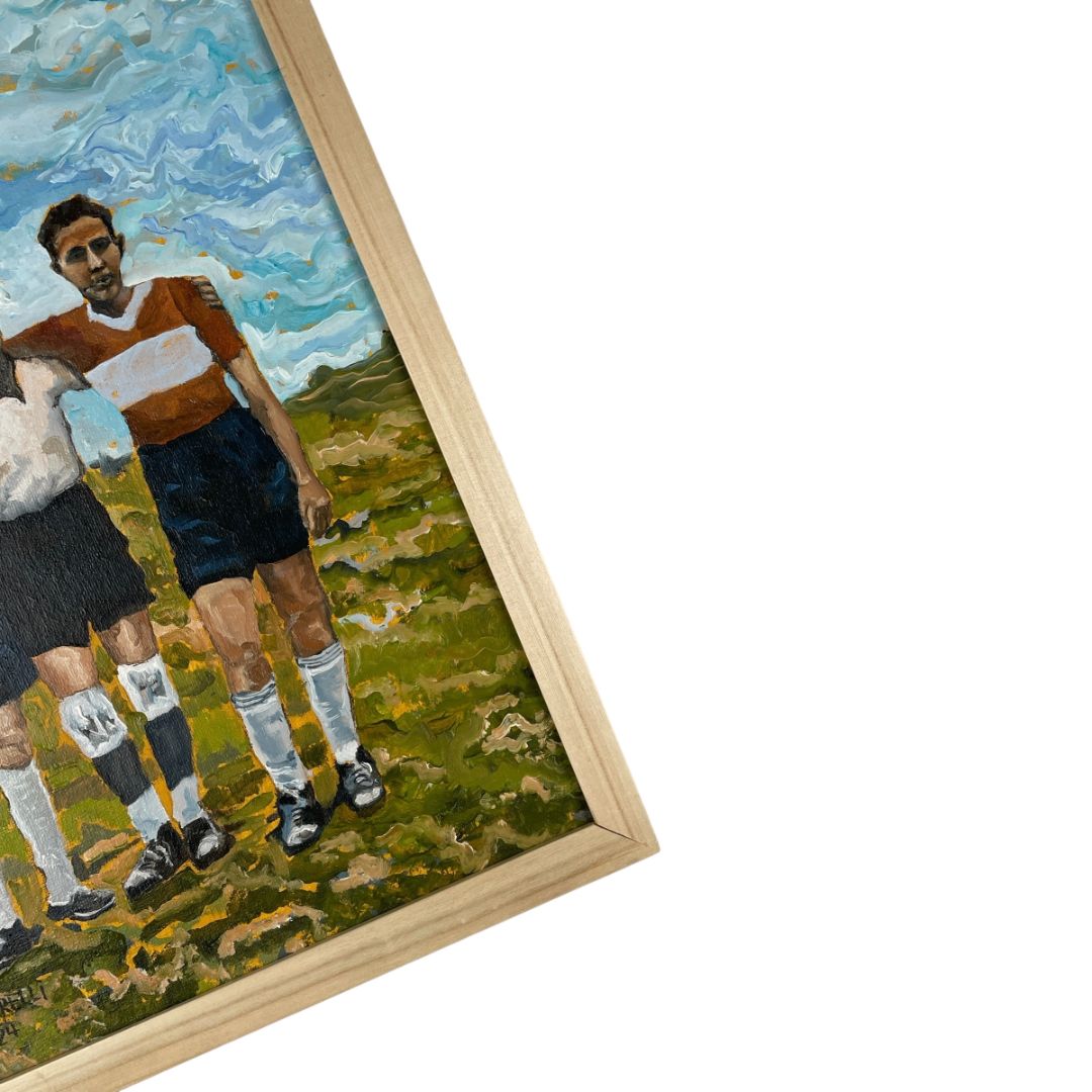 Arte sin Vidrio  UN SANTORELLI  Estilo Figurativo Obra 40 cm X 30 cm