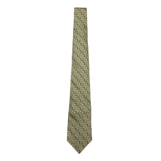 Corbata  HERMES  Color Varios  Estampado Talle Unico