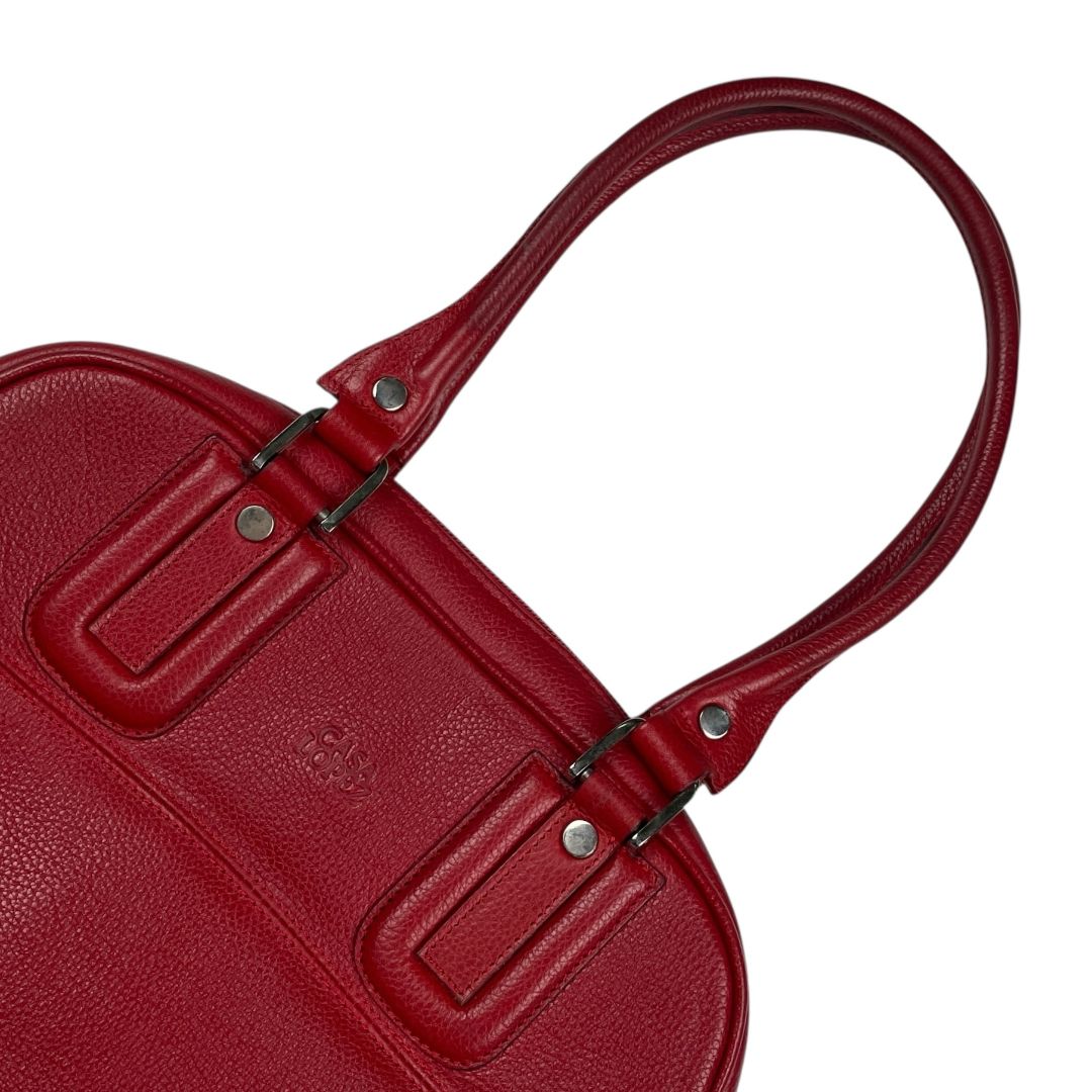 Cartera  CASA LOPEZ  Color Rojo Medida 31cm X 24cm