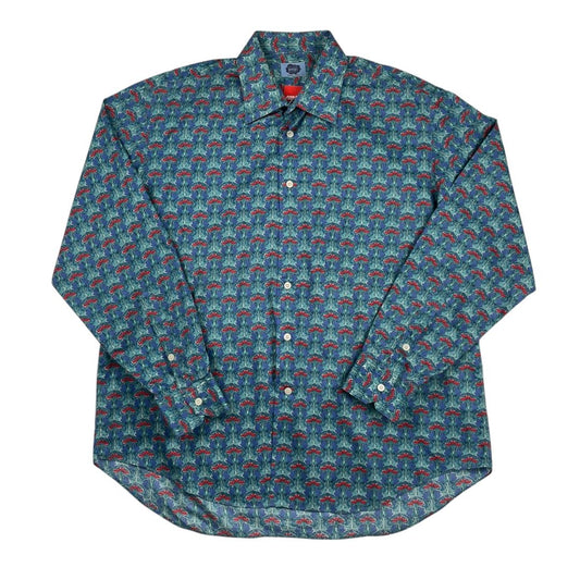 Camisa Manga Larga  SIN MARCA  Color Varios  Estampado Talle L