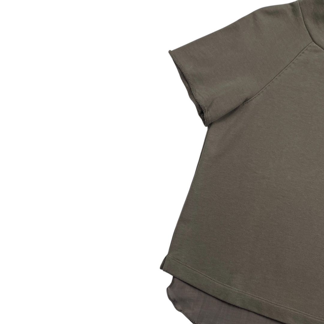 Remera Manga Corta  BRUNELLO CUCCINELLI  Gris Talle S