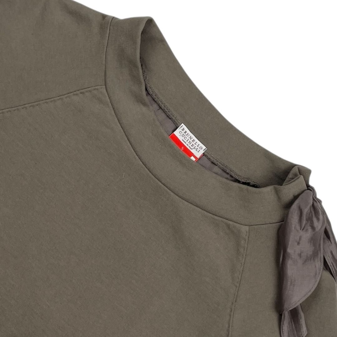 Remera Manga Corta  BRUNELLO CUCCINELLI  Gris Talle S