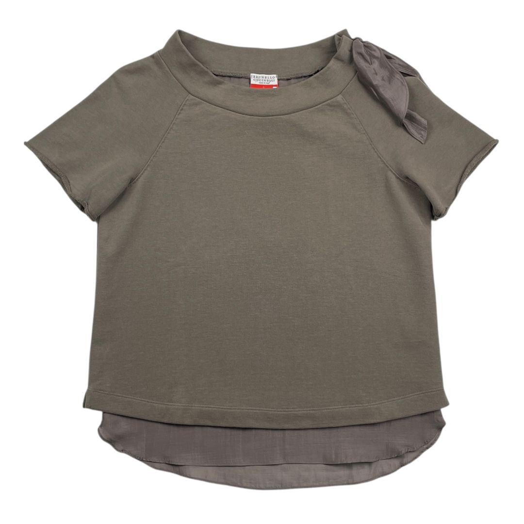 Remera Manga Corta  BRUNELLO CUCCINELLI  Gris Talle S