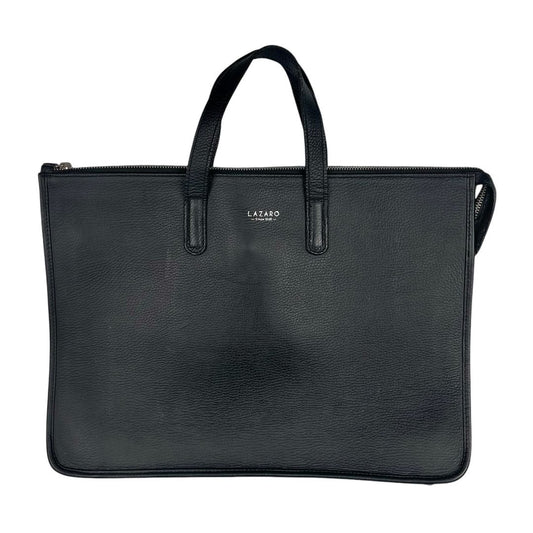 Maletin  LAZARO  Color Negro Medida 43cm X 31cm