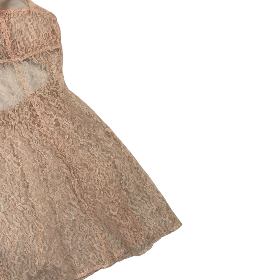 Babydoll  VICTORIA SECRET  Color Beige Talle S