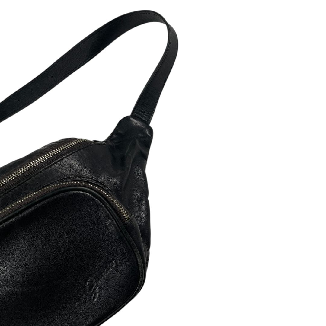 Cartera  GUIDO  Negro Medida 28cm X 18cm