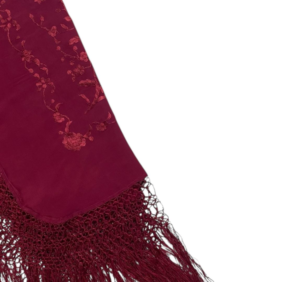 Manton  SIN MARCA  Bordeaux Medida 99cm X 99cm