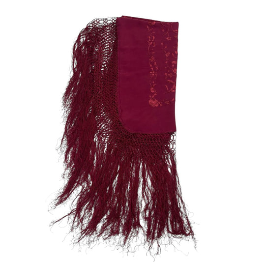Manton  SIN MARCA  Bordeaux Medida 99cm X 99cm