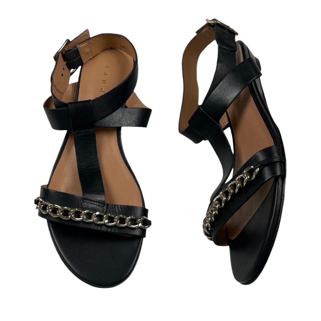Sandalias  SANDRO  Varios Negro y Dorado Talle 39