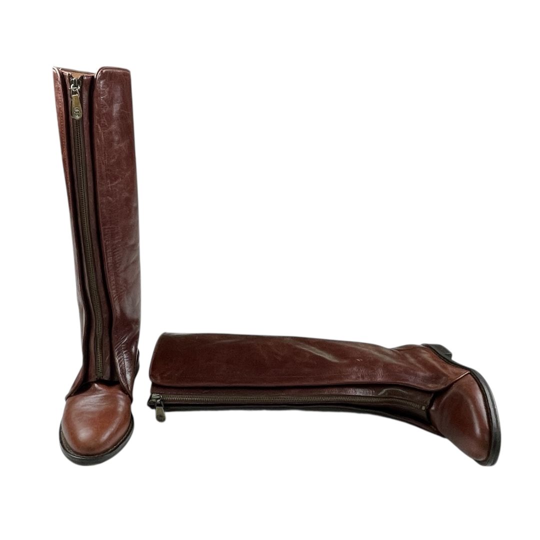 Bota Larga  BLAQUE  Color Marron Talle 40