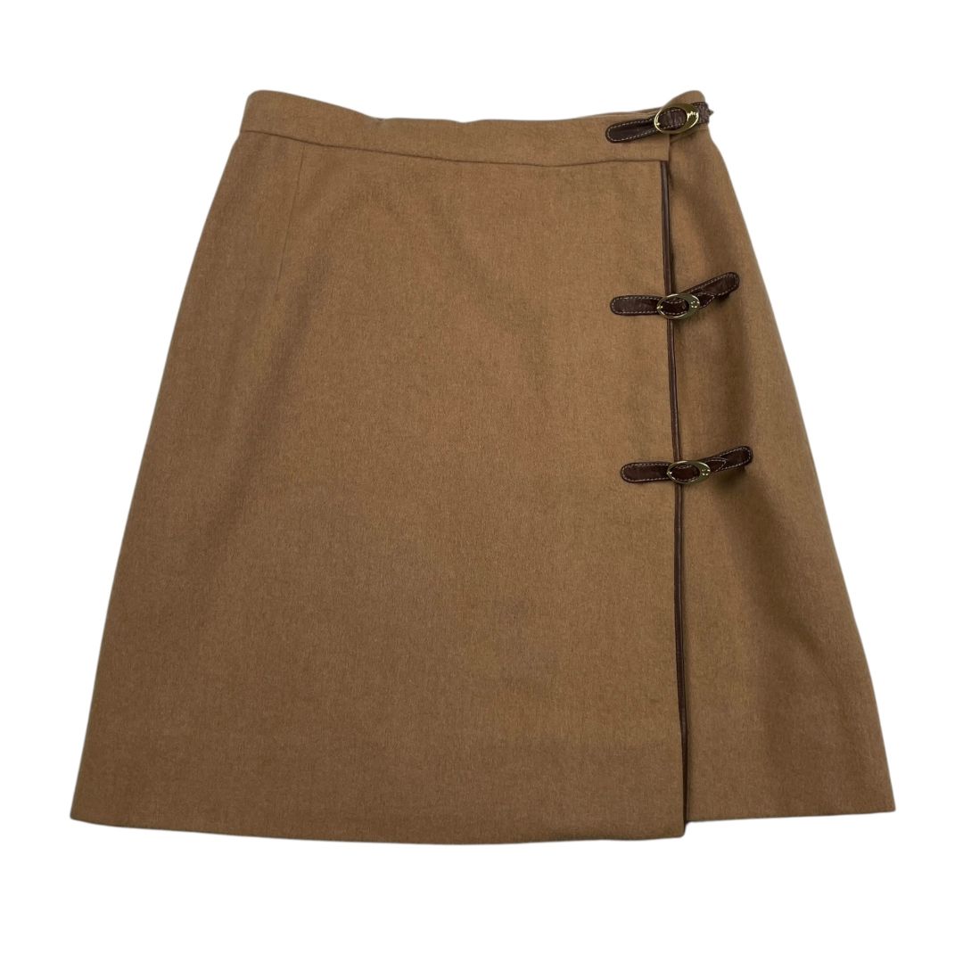 Pollera Media Pierna  GUCCI  Color Marron Talle 42