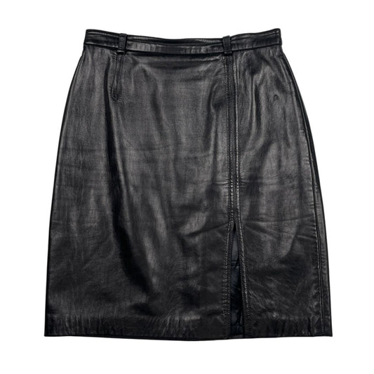 Pollera Media Pierna  ESCADA  Color Negro Talle 36