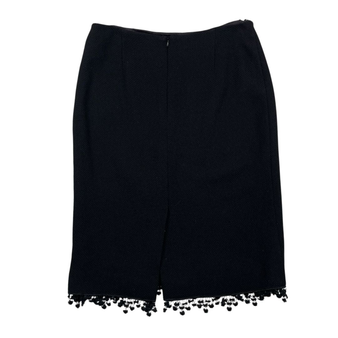 Conjunto X2 Pollera Y Saco  ESCADA  Color Negro Talle 40