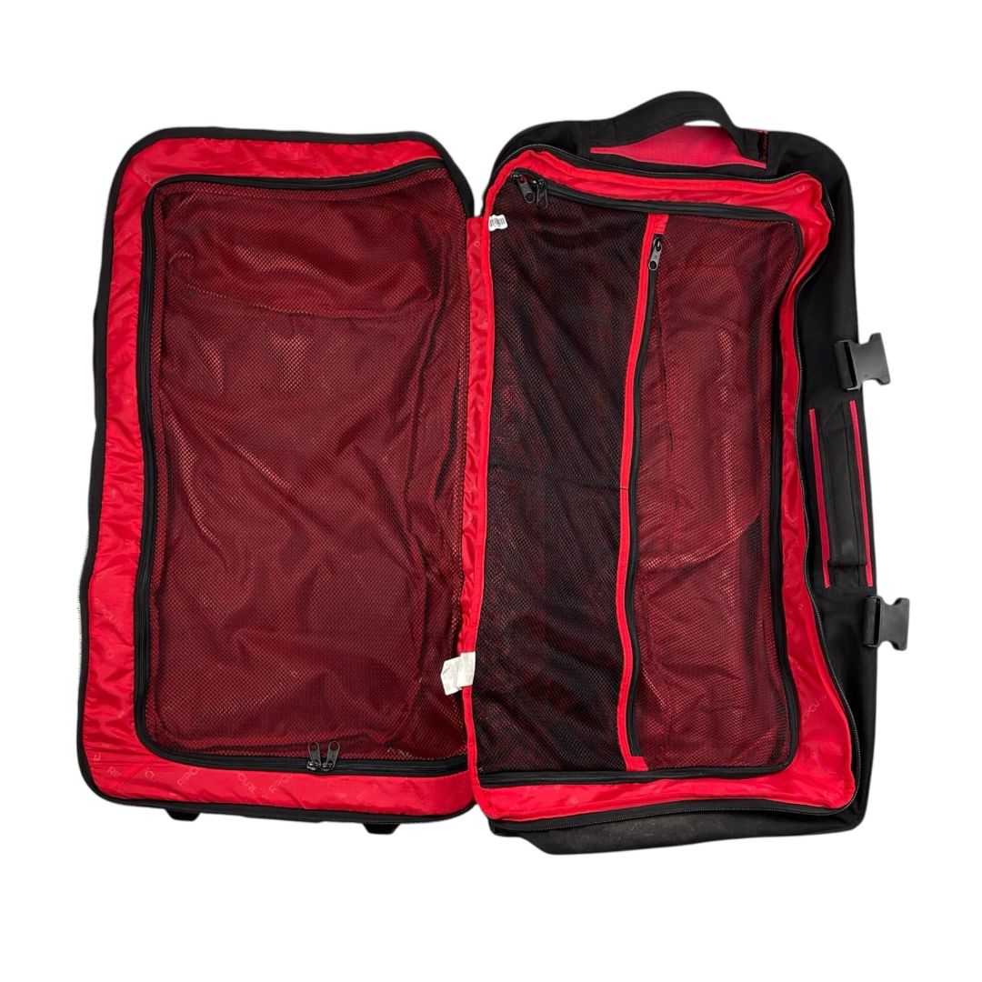 Valija  RIP CURL  Color Negro Y Rojo Medida 79cm X 38cm