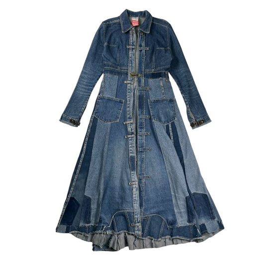 Tapado  SIN MARCA  Color Celeste Talle M