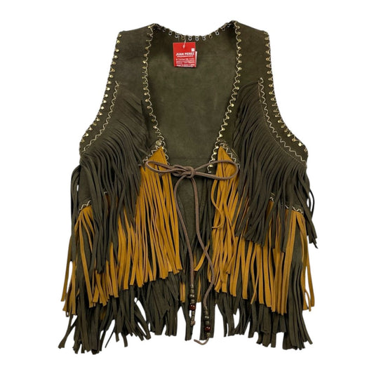 Chaleco Corto  SIN MARCA  Color Verde Talle M