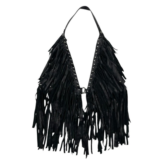Top Sin Mangas  SIN MARCA  Color Negro Talle Unico