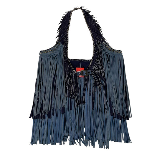 Chaleco Corto  SIN MARCA  Color Azul Talle Unico
