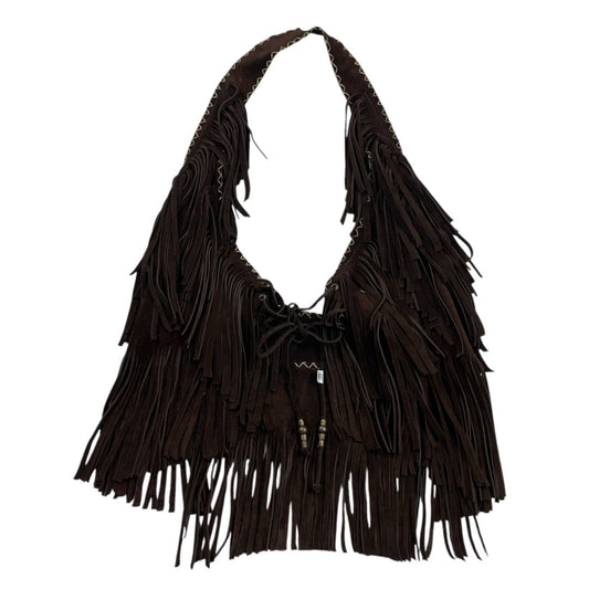 Chaleco Corto  SIN MARCA  Color Marron Talle Unico