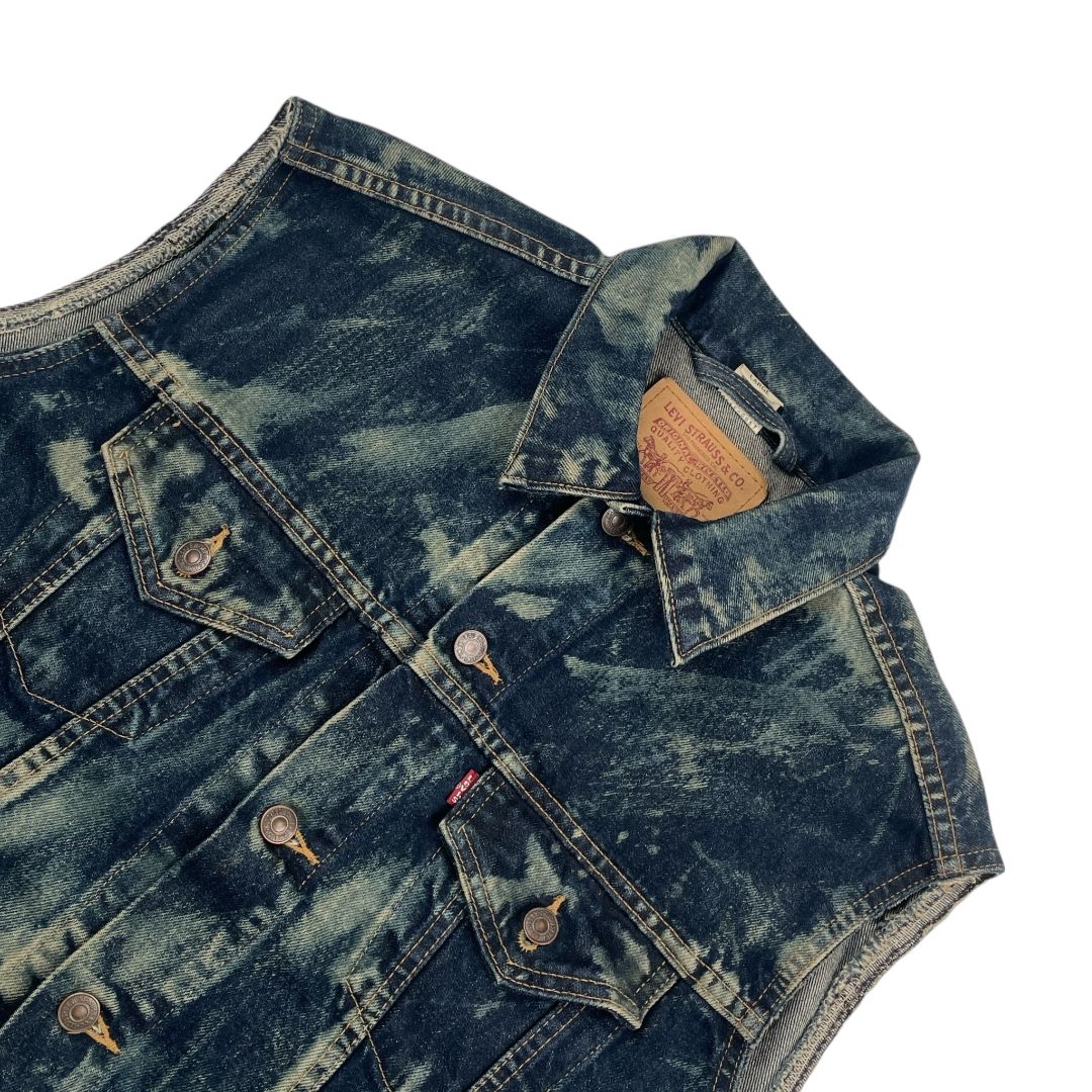 Chaleco Corto  LEVIS  Color Azul Talle L