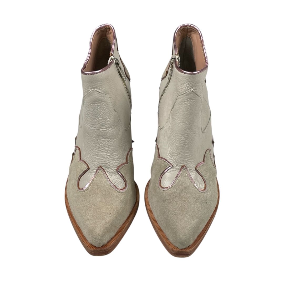 Botas  VALDEZ  Color Beige Talle 38