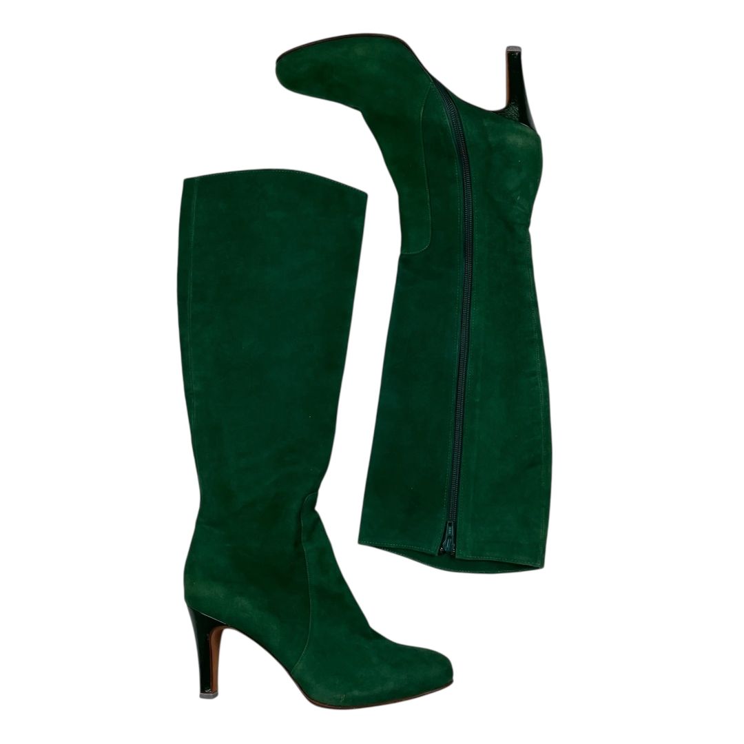 Bota Larga  SANTESTEBAN  Color Verde Talle 39