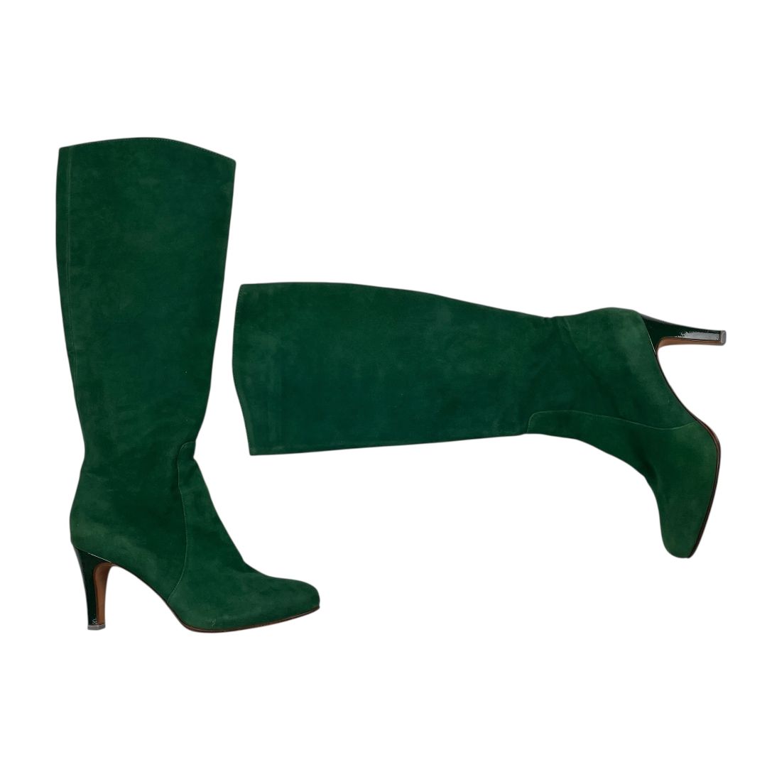 Bota Larga  SANTESTEBAN  Color Verde Talle 39