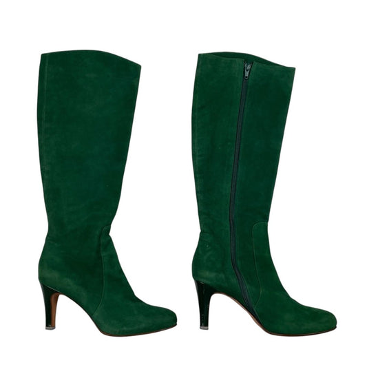 Bota Larga  SANTESTEBAN  Color Verde Talle 39