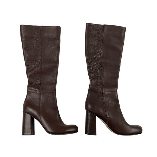 Bota Larga  SIN MARCA  Color Marron Talle 39