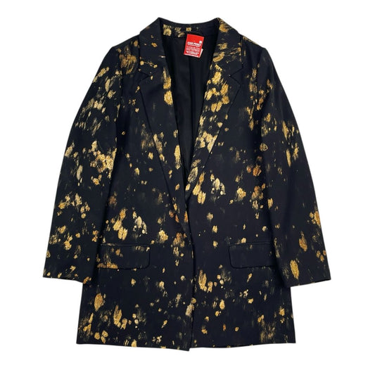 Saco Y Otro X2  ALL SAINTS  Color Varios Negro y Dorado Talle 34