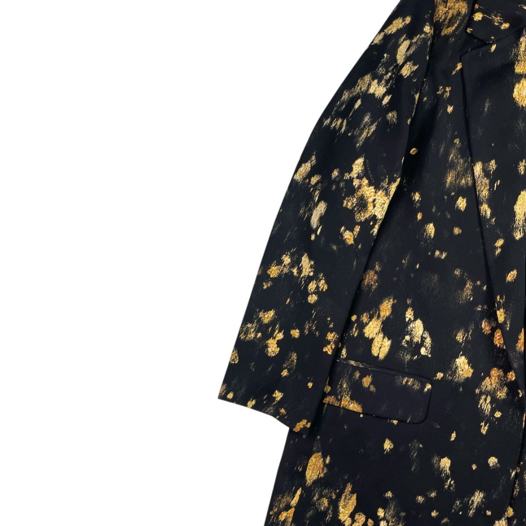 Saco Y Otro X2  ALL SAINTS  Color Varios Negro y Dorado Talle 34