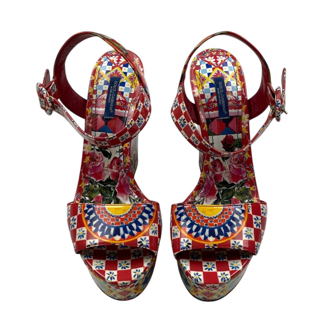 Sandalias  DOLCE GABBANA  Varios  Estampado Talle 39