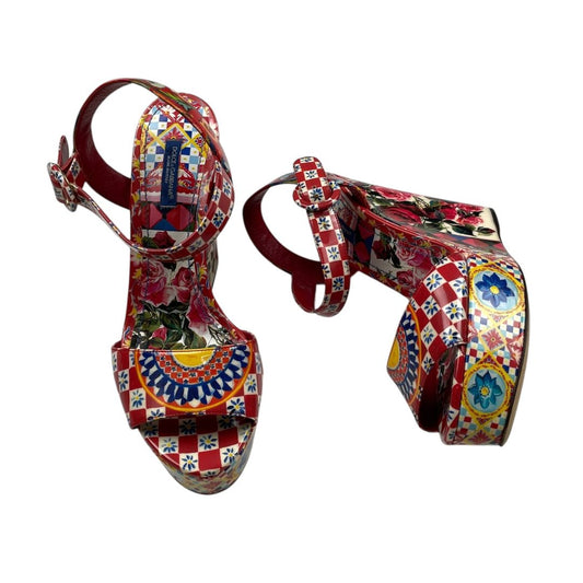 Sandalias  DOLCE GABBANA  Varios  Estampado Talle 39