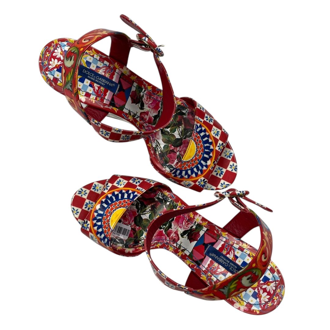 Sandalias  DOLCE GABBANA  Varios  Estampado Talle 39