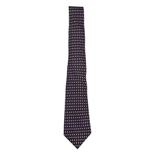 Corbata  HERMES  Color Violeta Talle Unico