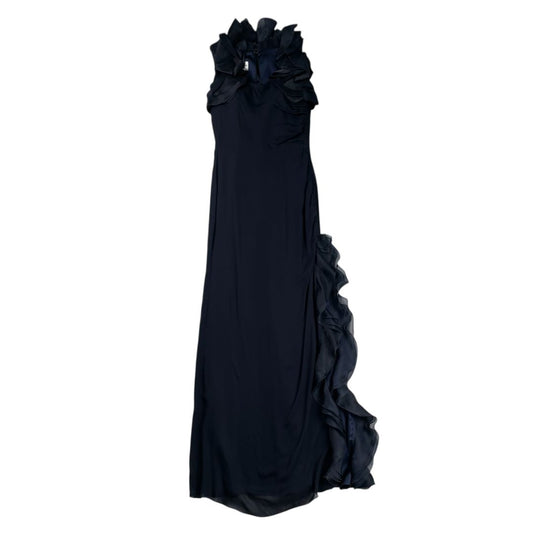 Vestido Sin Manga  MENAGE A TROIS  Color Azul Talle 40