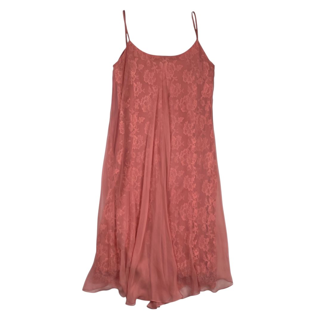 Vestido Sin Manga  MENAGE A TROIS  Color Salmon Talle 42