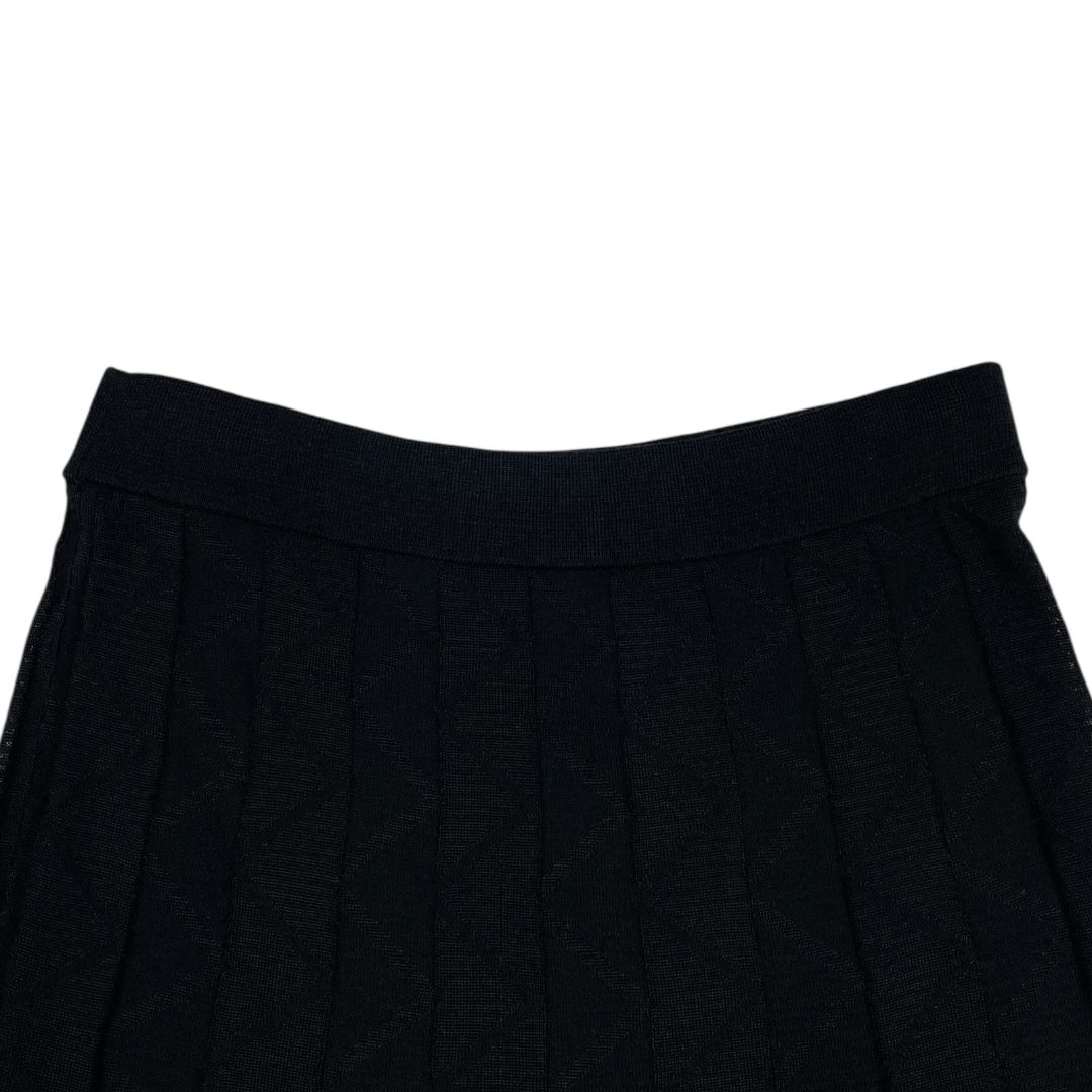 Pollera Media Pierna  MISSONI  Color Negro Talle 44