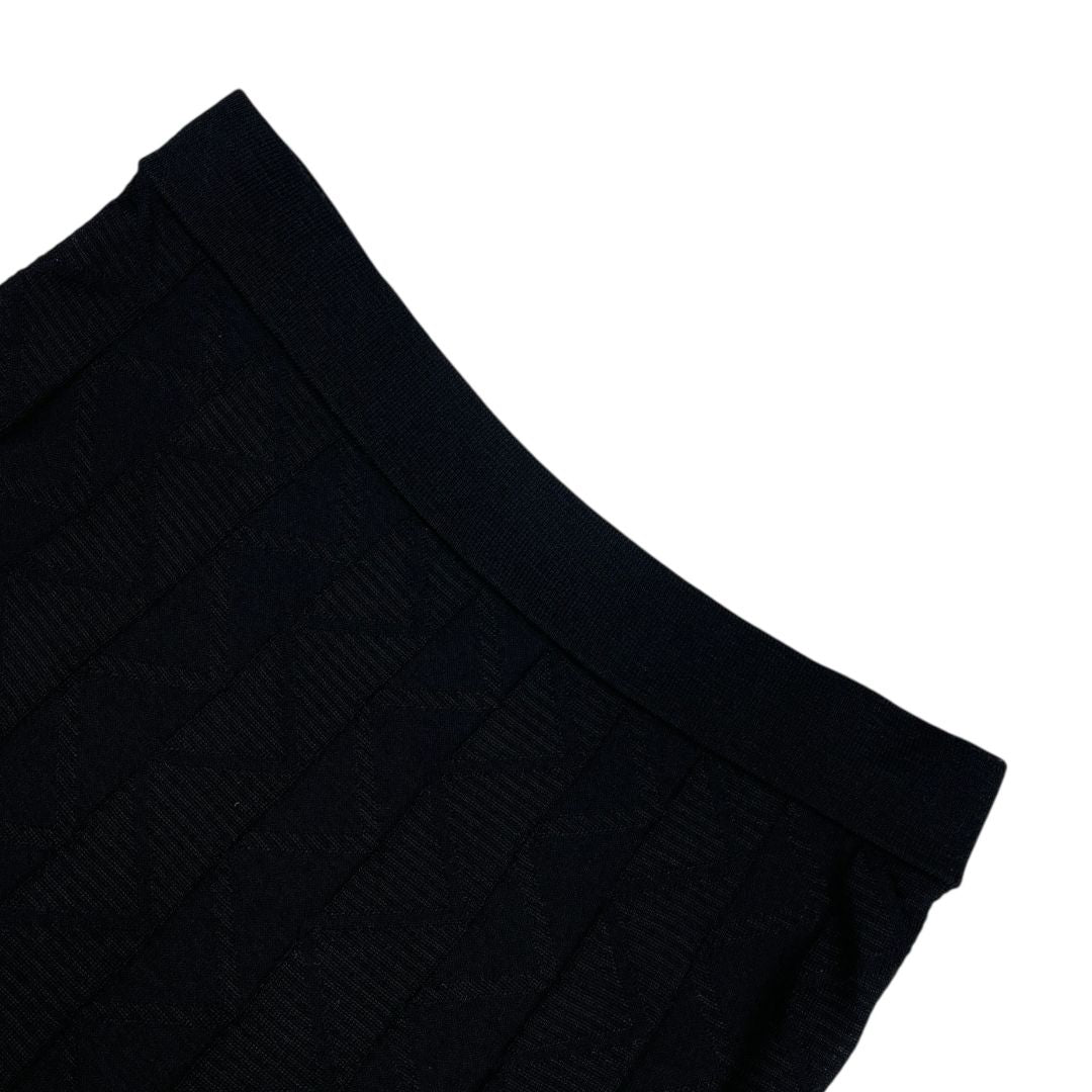 Pollera Media Pierna  MISSONI  Color Negro Talle 44