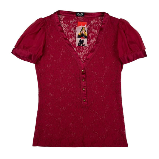 Conjunto X2  DOLCE GABBANA  Color Bordeaux Talle S