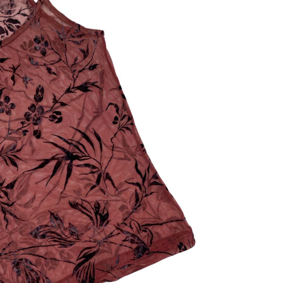 Top Sin Mangas  KENZO  Color Terracota Talle S
