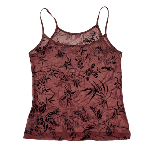 Top Sin Mangas  KENZO  Color Terracota Talle S