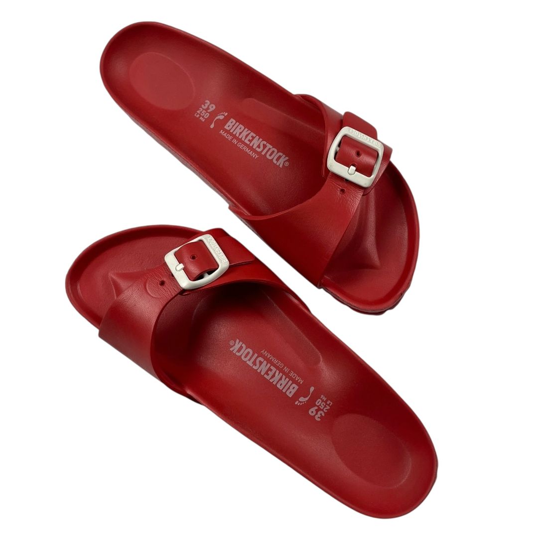 Ojotas  BIRKENSTOCK  Color Rojo Talle 39