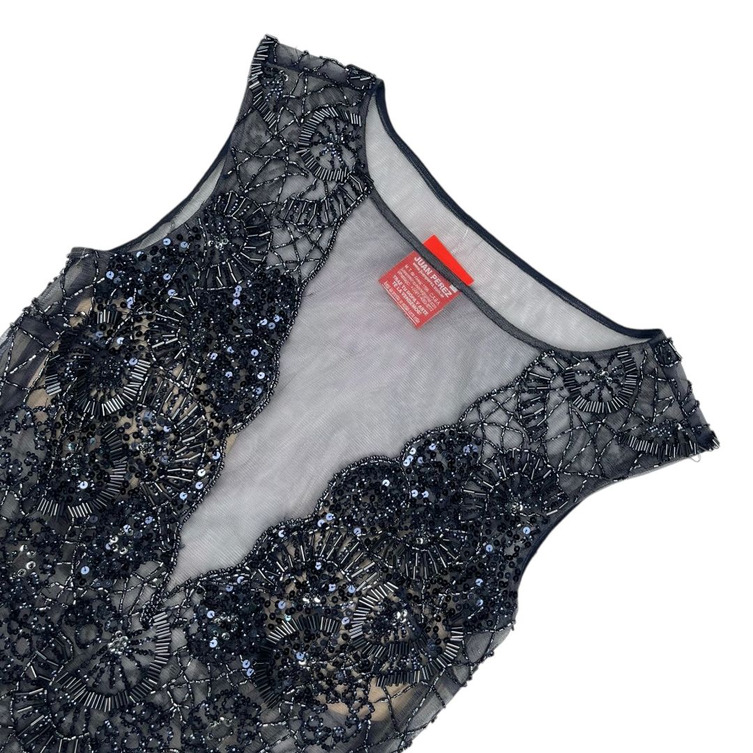 Vestido Sin Manga  SIN MARCA  Azul Talle M