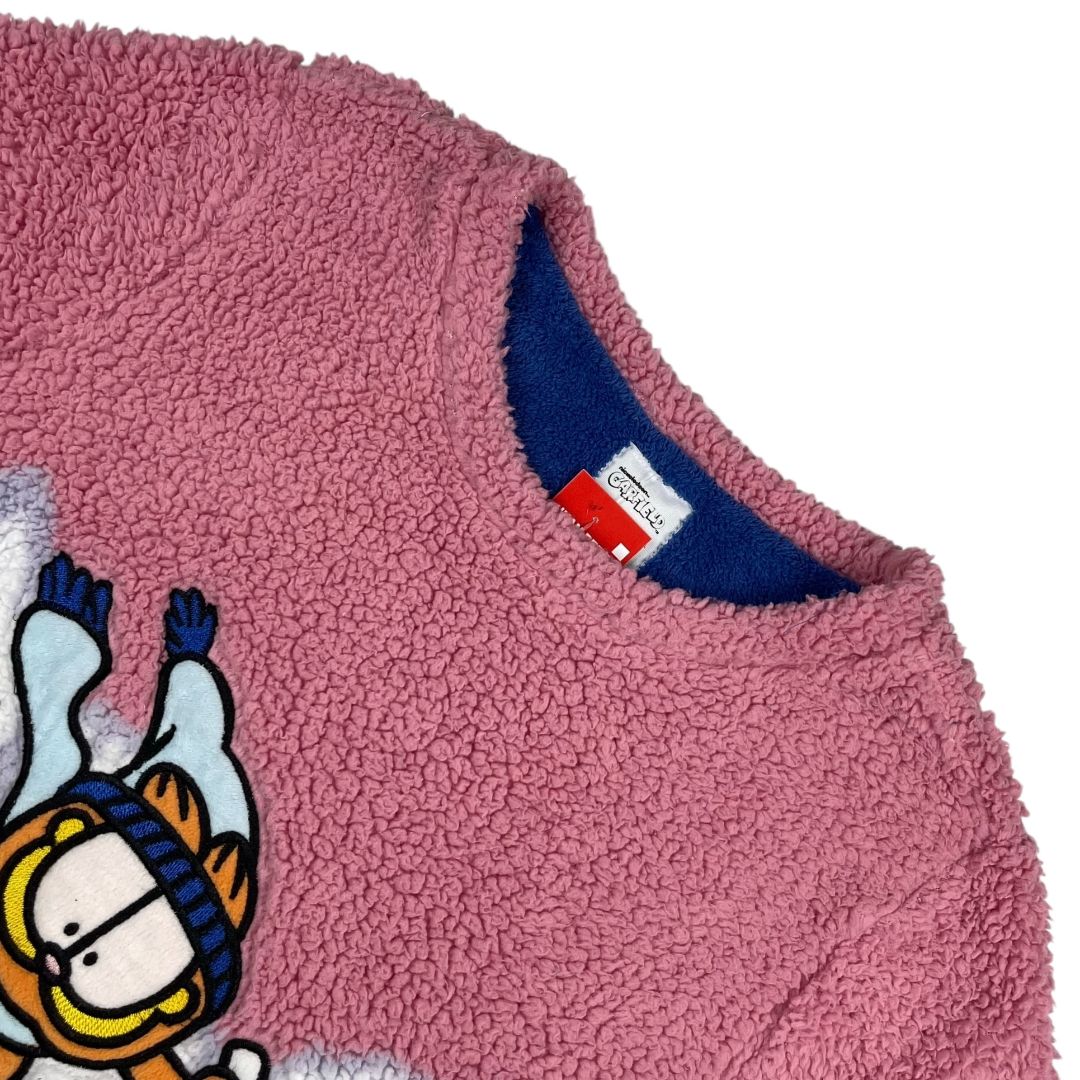 Buzo  NICKELODEON  Color Rosa Y Azul Talle XL