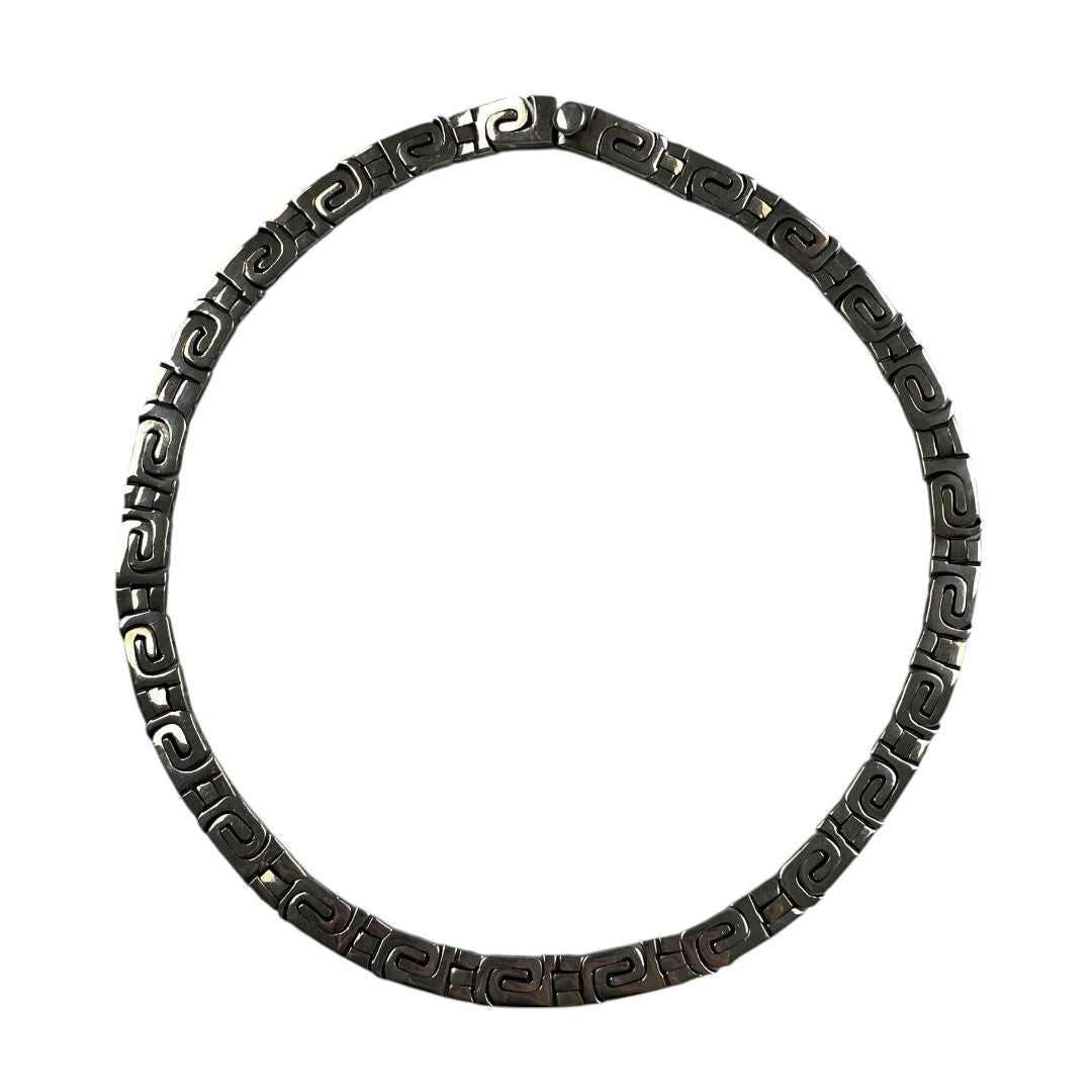 Collar  SIN MARCA  Plateado Talle Unico