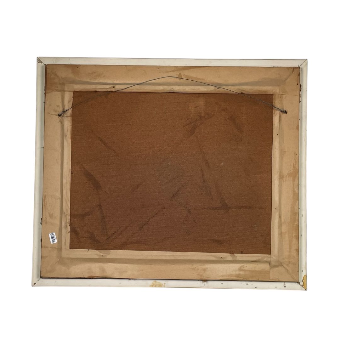 Arte sin Vidrio  NORA DEL CASTELLO  Estilo Figurativo Obra 39 cm X 49 cm Marco 57 cm X 67 cm